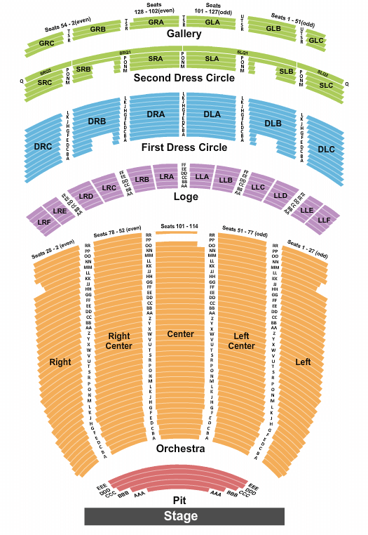 Fabulous Fox Theatre My Morning Jacket Seating Chart